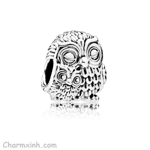 Mua Charm xỏ ngang con cú Charming Owls Charm Pandora XN218
